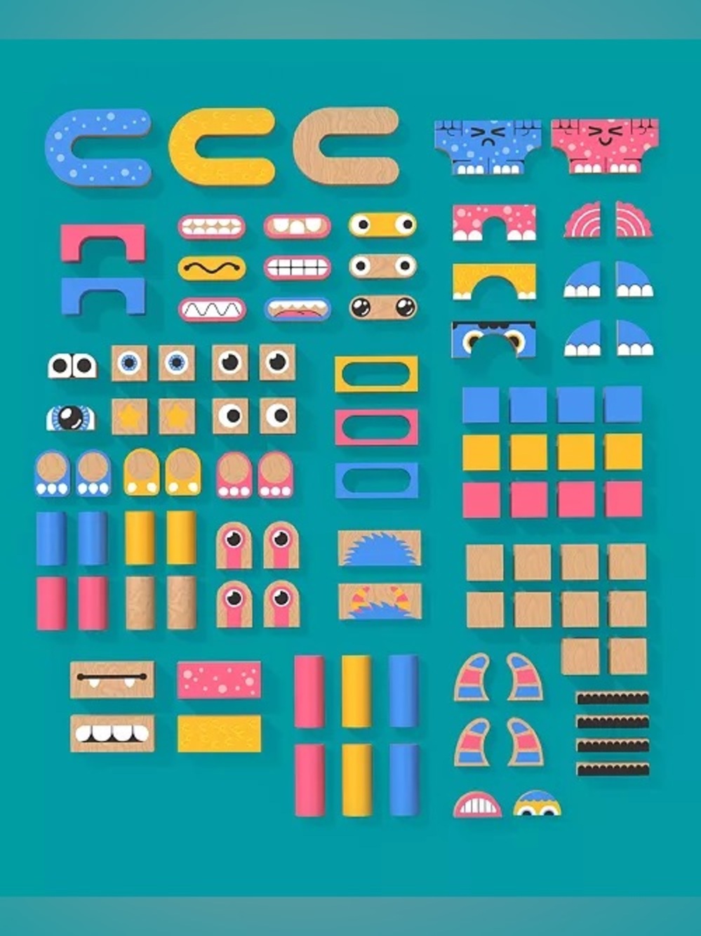 Geoffrey’s Toy Box Building Blocks - Picture 4 of 4